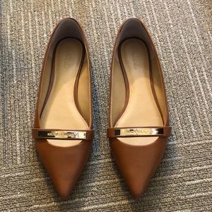 COPY - Michael Kors leather pointed flats